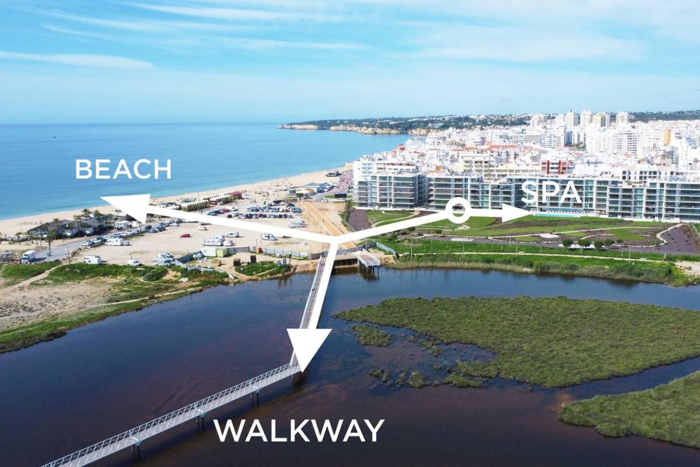 Bayline- Beachfront And Pool Armação de Pêra Zewnętrze zdjęcie